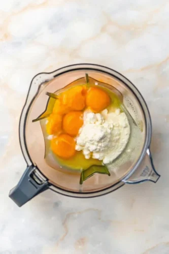 Meal-prepped cottage cheese egg bites in storage containers
